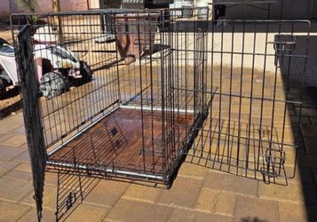 Large dog cage