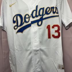 Max Muncy #13 Men's Los Angeles Dodgers Nike  Championship Jersey