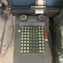 Antique Vintage Adding Machine 