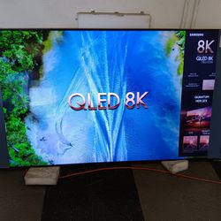SAMSUNG 75" INCH QLED 8K SMART TV Q900R ACCESSORIES INCLUDED 
