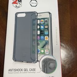 iphone 8 plus / 7 Plus / 6 Plus gel case & 2 Premium Screen Protector 