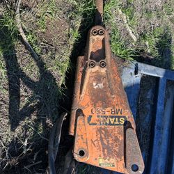 Hydraulic  Breaker  And Compactor