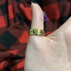 spin fidget ring  size 8