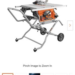 15 Amp 10 in. Portable Pro Jobsite Table Saw with Stand
