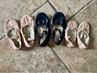 Ballet Shoes sizes 9-12