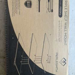 [Never Opened] Wall Mounted Shelf AV Mount Shelf 3 Rows