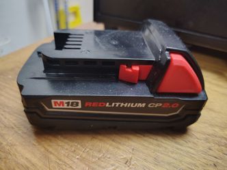 Milwaukee 2.0ah battery in a package