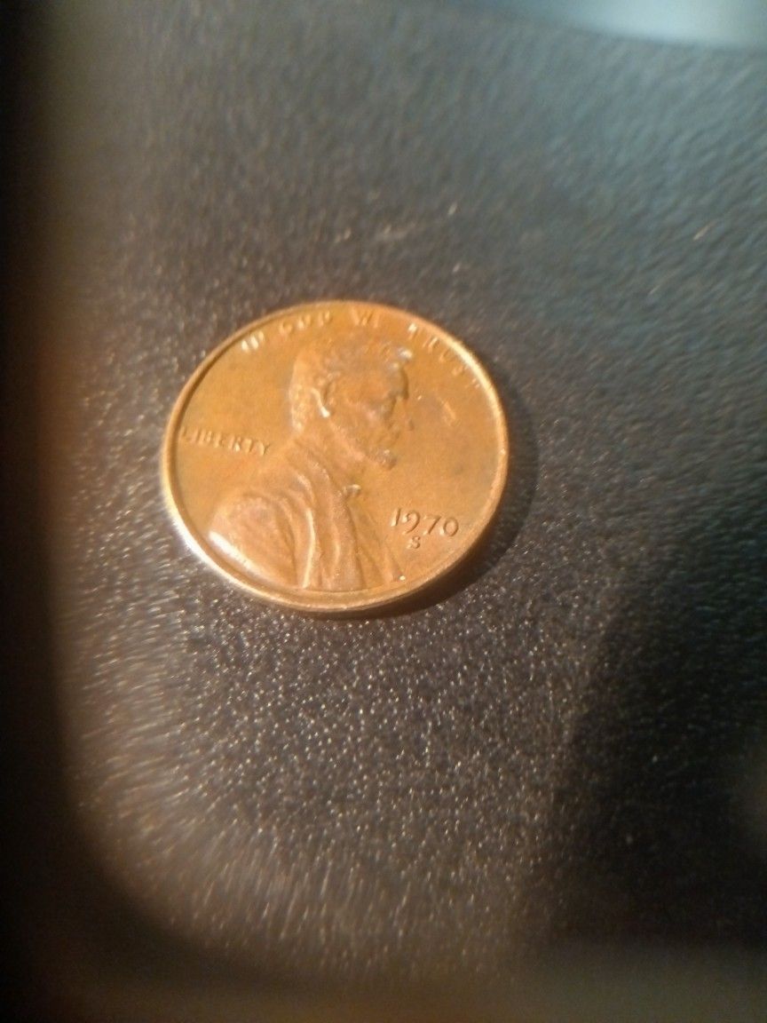 1970s Large Date Penny Free To A New Collector Good Start.