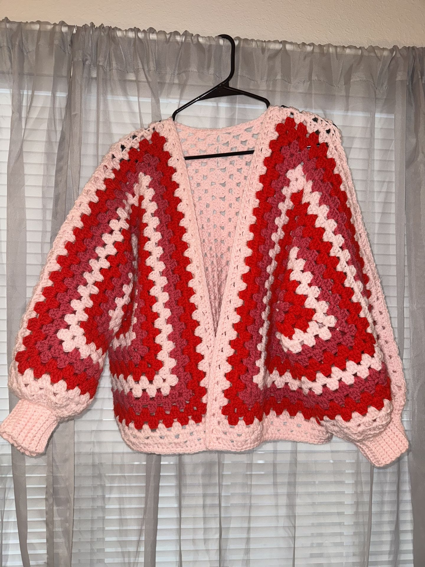 Crochet Hexagon Cardigan