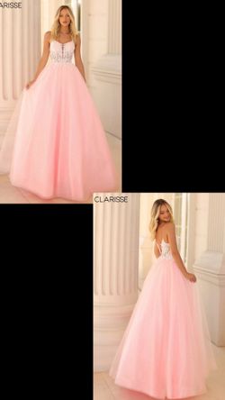 New With Tags Clarisse Shimmering Sequin Ball Gown & Long Formal Gown $225