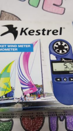 kestrel pocket wind meter