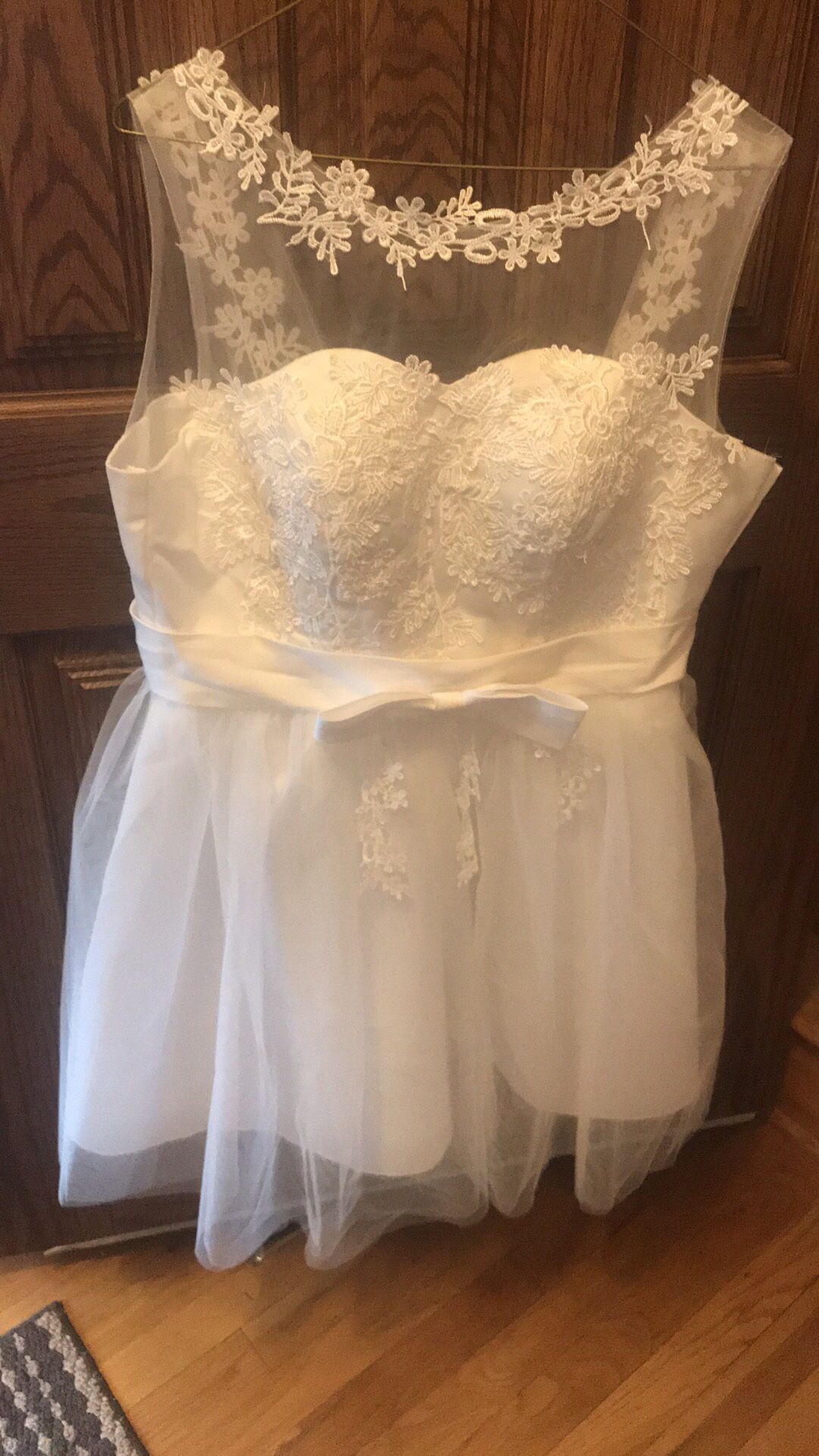 Short wedding Dress