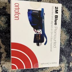 2M Blue Premounted Mounted and aligned on SH-4 Blue headshell
