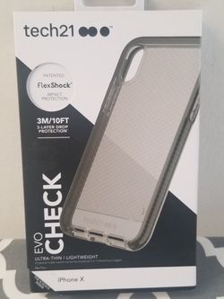 TECH 21 EVOCHECK FOR IPHONE X