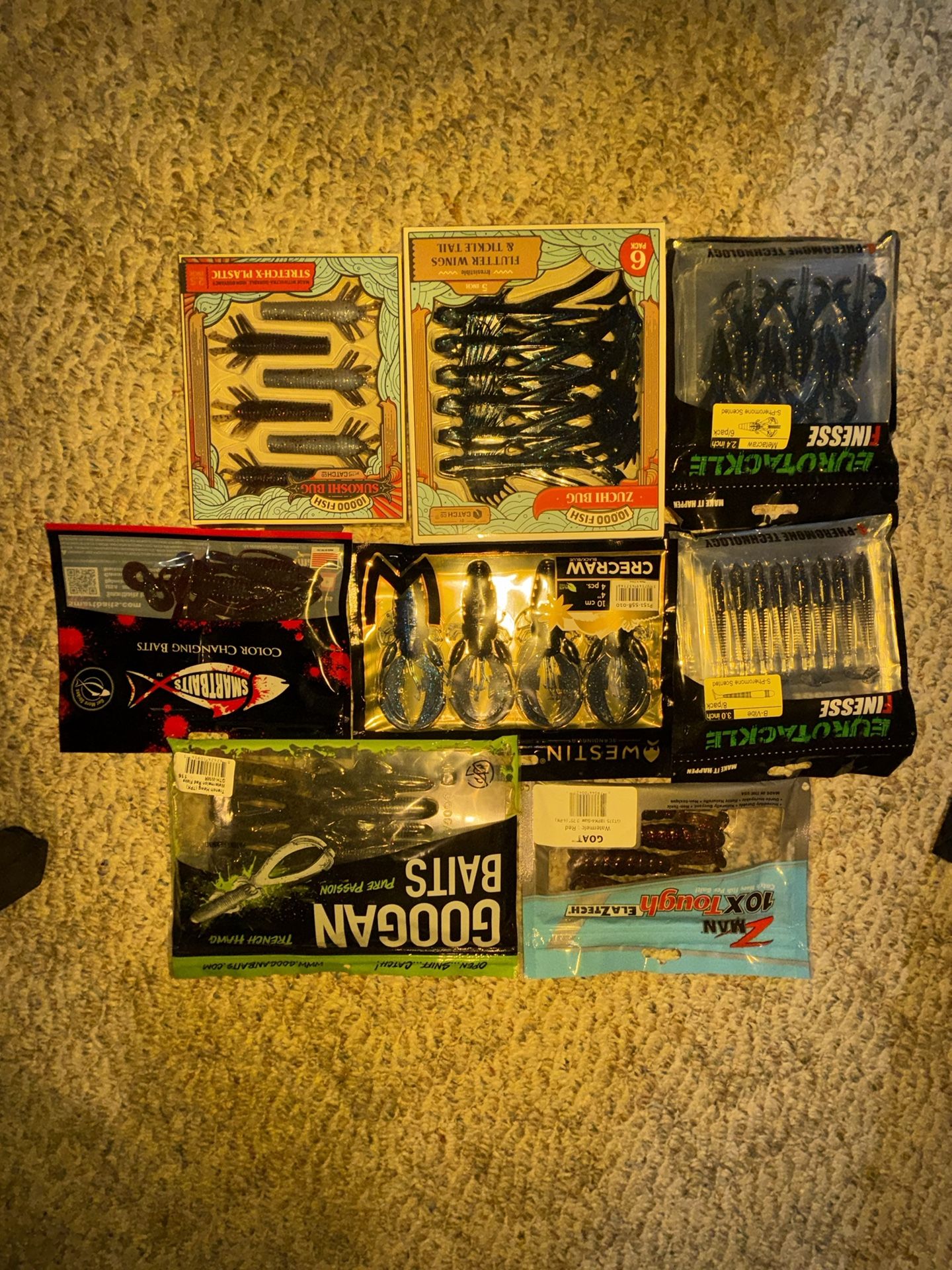 Fishing Lures Want Them Gone Today Send Offer Also Got Rods