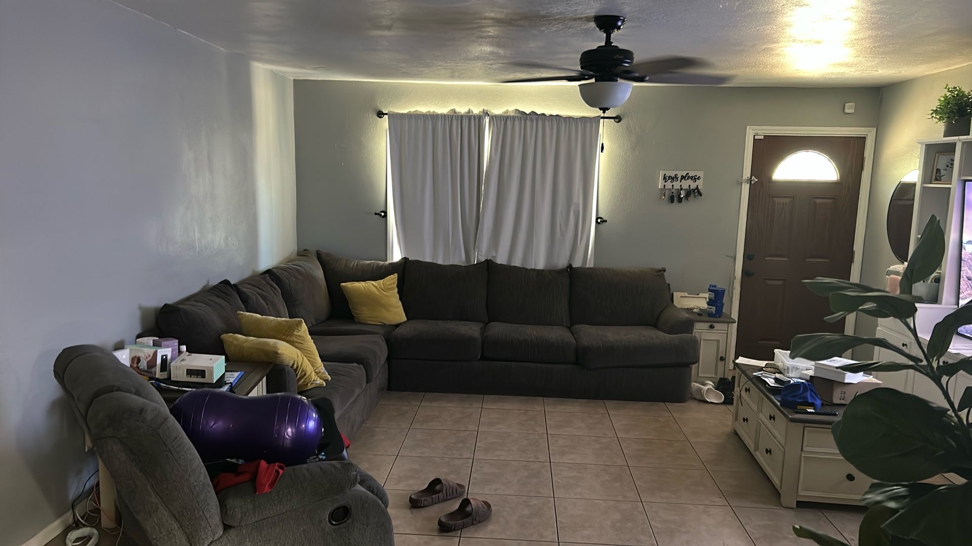 Sectional Couch With Minor Wear And Tear