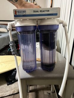 BRS Dual Reactor – GFO & Carbon Media Chamber (No Pump)