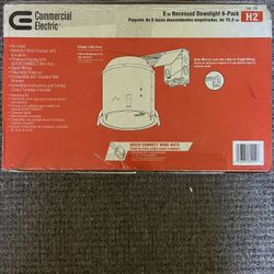 Recessed Downlights-6pk