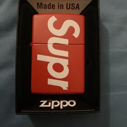 Supreme Logo Zippo 