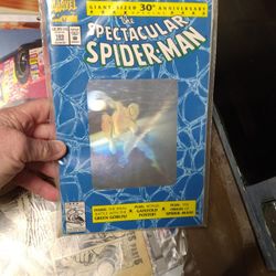 Marvel Comics Six Various Spider- Man comics 1980s 90s Holograph cover Poster Origen Green Goblin

