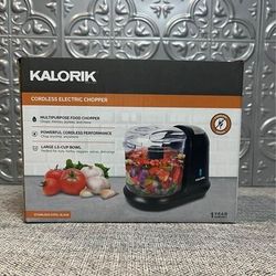 Kalorik Cordless Electric Food Chopper