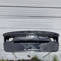 12-18 Audi C7 S6 A6 Trunk Lid Panel Black 4G(contact info removed)C OEM
