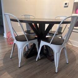 Dining Table And 4 Chairs