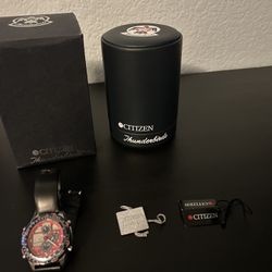 *RARE* Citizen Navihawk Thunderbirds Edition Watch Read Description