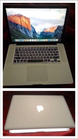 MacBook Pro 15.4 inch 2.0 MHz i7 Quad Core processor 500HD Excellent Condition Upgradable Model SAVE$$$