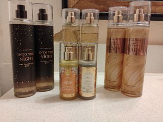 8 Bath & Body Works sprays