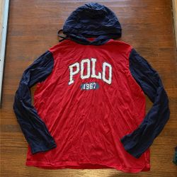 Mens Clothes Size Xl Polo Pullover Hooded Shirt