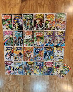 Marvel Power Pack Comic Lot of 25 NM