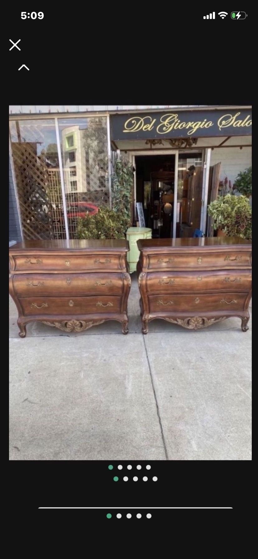 Antique Hickory, White, Beautiful, Solid Wood Dressers