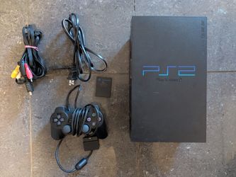 PS2 with games