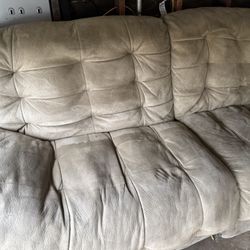 Free Couch With Two Recliners