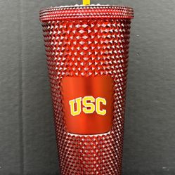 Starbucks x USC Los Angeles 2024 Exclusive Red Studded Bling Venti Tumber NWT ‼️2 Cups Available Discount if both purchased‼️