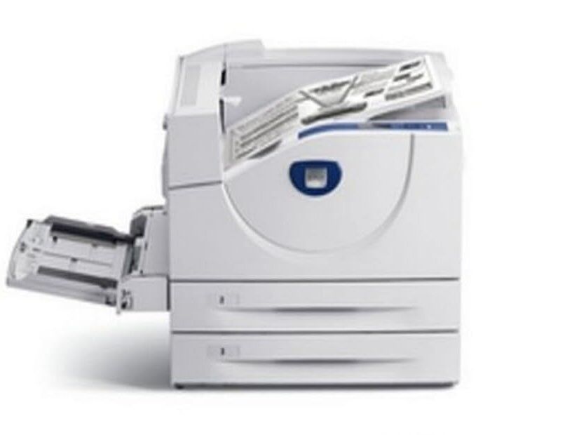 Xerox Phaser 5550 Printer With 6 Toner Cartridge 