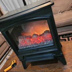 Dimplex Compact Black Elecrolog Freestanding Electric Fireplace - CS1205