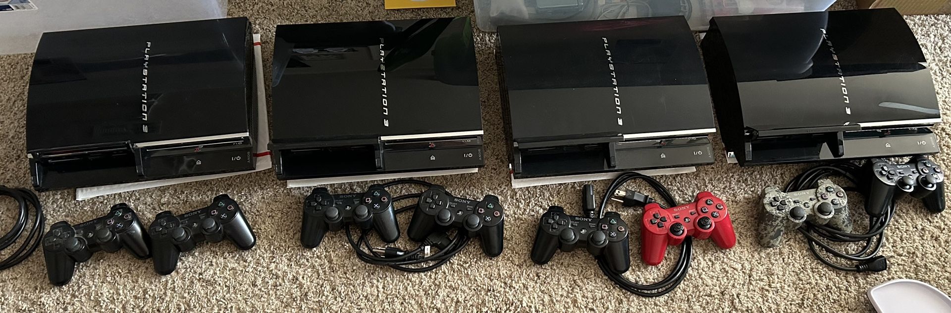 Playstation 3 (x4) For Sale ($160 Each)