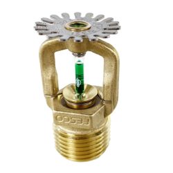 1/2" PENDENT SPRINKLER, Quick Reaction, Brass, UL/FM Listed