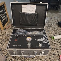 Used Twice New Spa Diamond Micro Dermabrasion Machinel