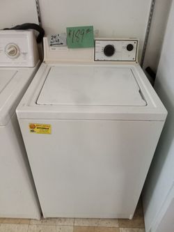 Kenmore washing machine washer 24" excellent .Warranty . Delivery available . 2203 Fowler st. Ft. Myers 33901