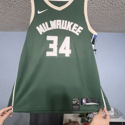 Nike Brand New With Tags Giannis Antetokounmpo Jersey 