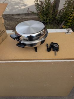 Society Automatic Electric Fry Pan