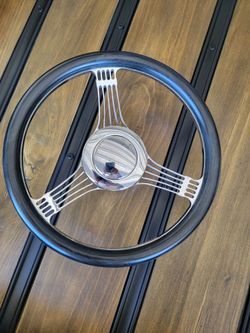14" banjo steering wheel with hub