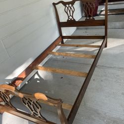 Mid Century Twin Bed Frame 