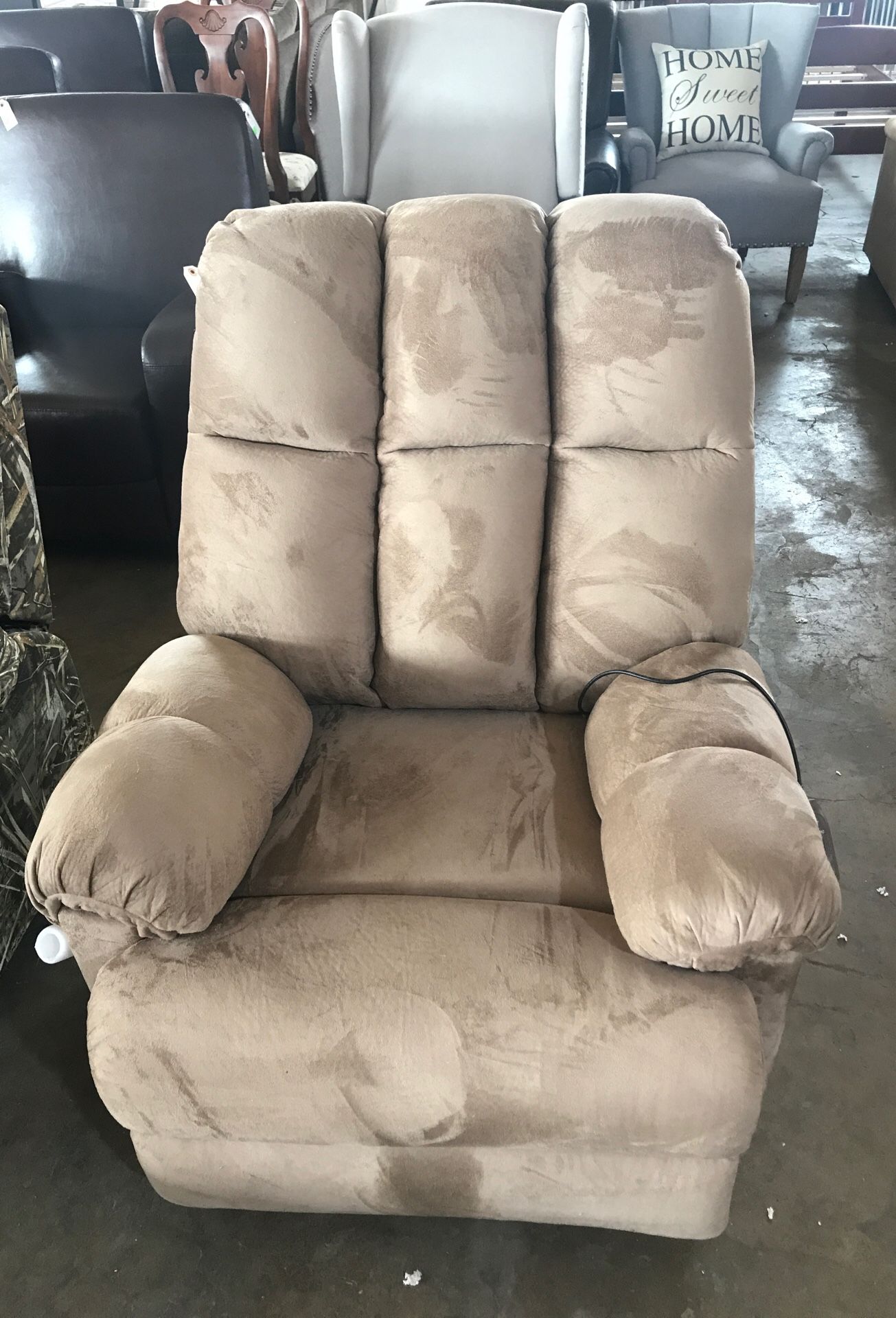 Tan Rocker/Recliner