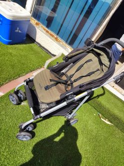 lightweight stroller and reversible seat