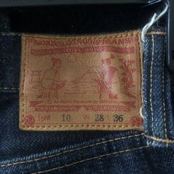 Japan denim jeans size 28 @$150