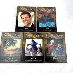 Anthony Tony Robbins Personal Power Classic Edition 1993 5 CD Set